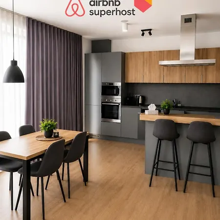 8-apartman S Terasou Nad Mestom - Atrium Living شقة *